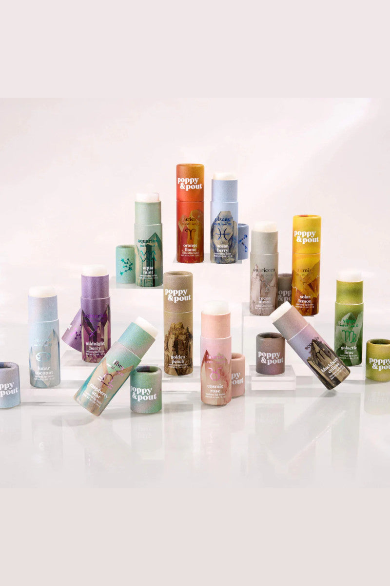 Poppy & Pout Zodiac Lip Balm