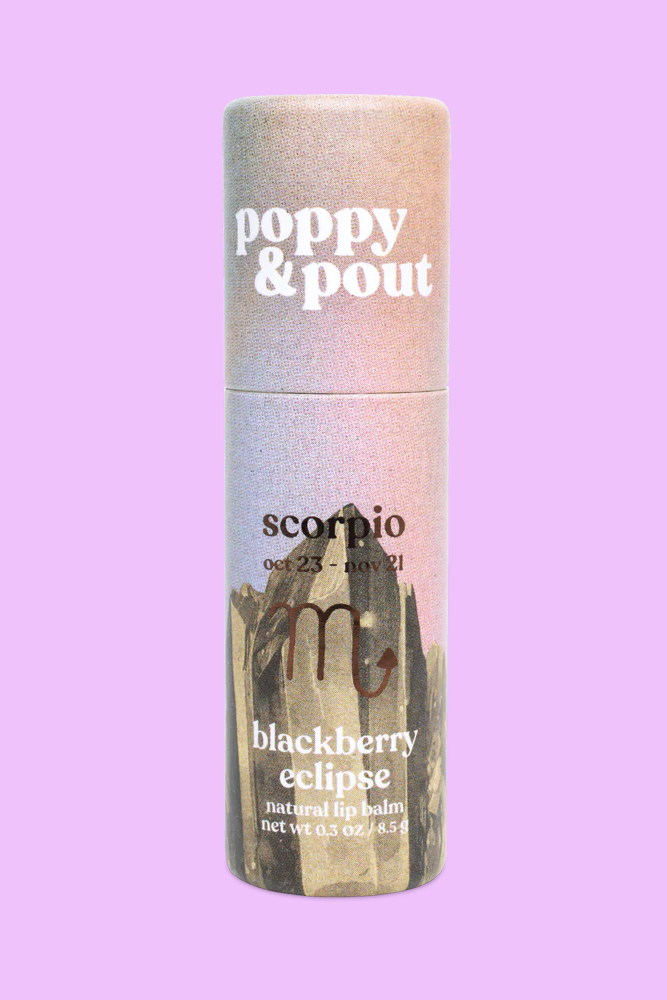 Poppy & Pout Zodiac Lip Balm
