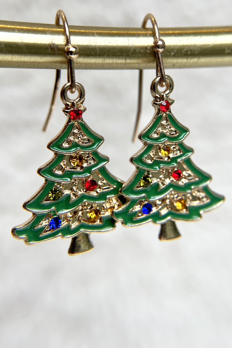 O Christmas Tree Earrings