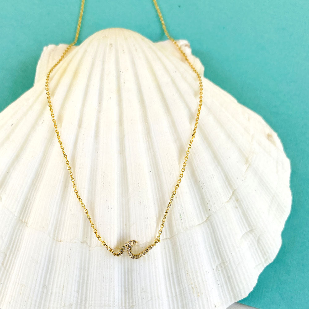 Party Wave Small Necklace