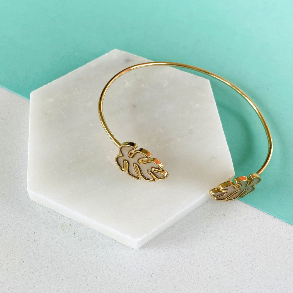 Leaf Cuff Bracelet