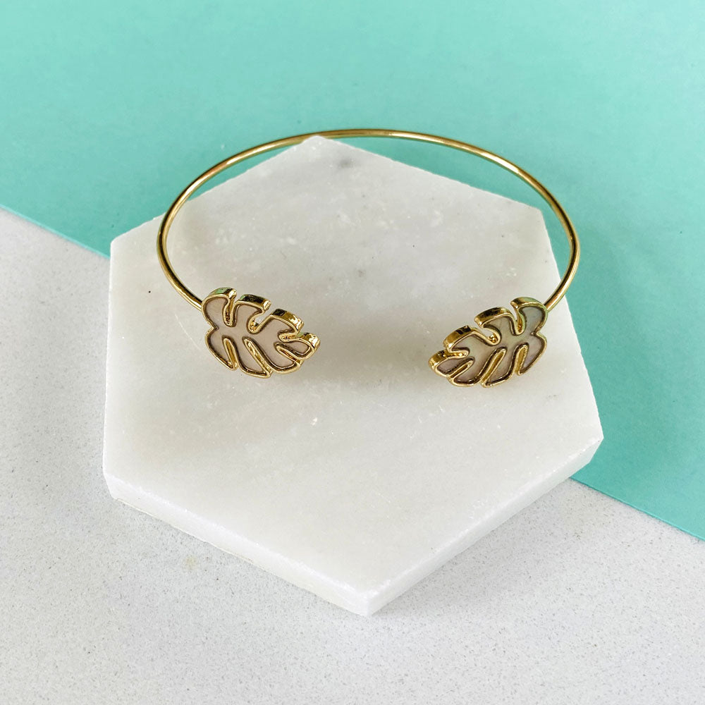 Leaf Cuff Bracelet