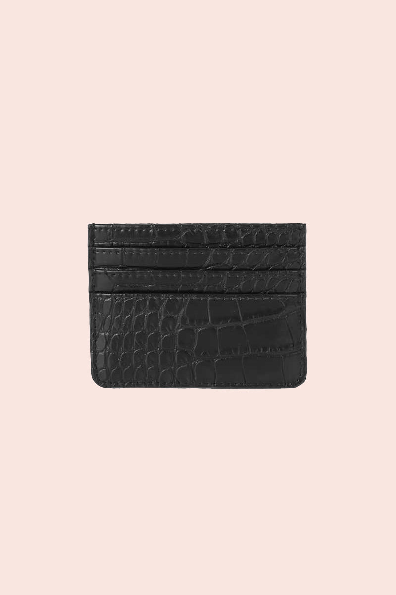 Croc Card Wallet