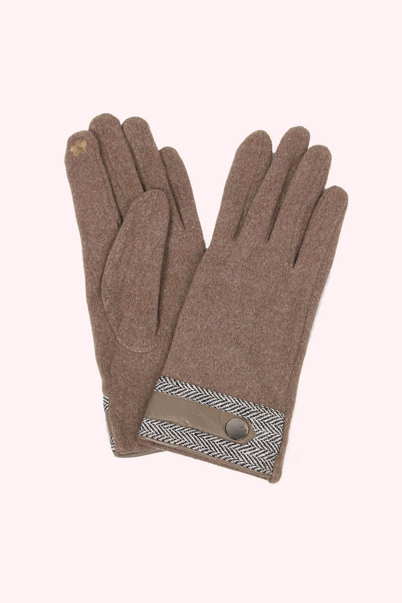 Herringbone Cuff Gloves