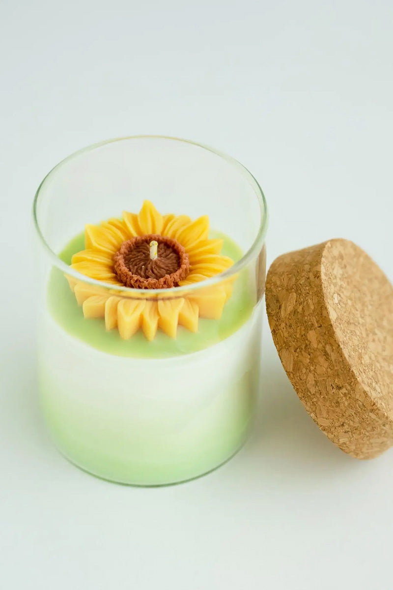 Sunflower Candle