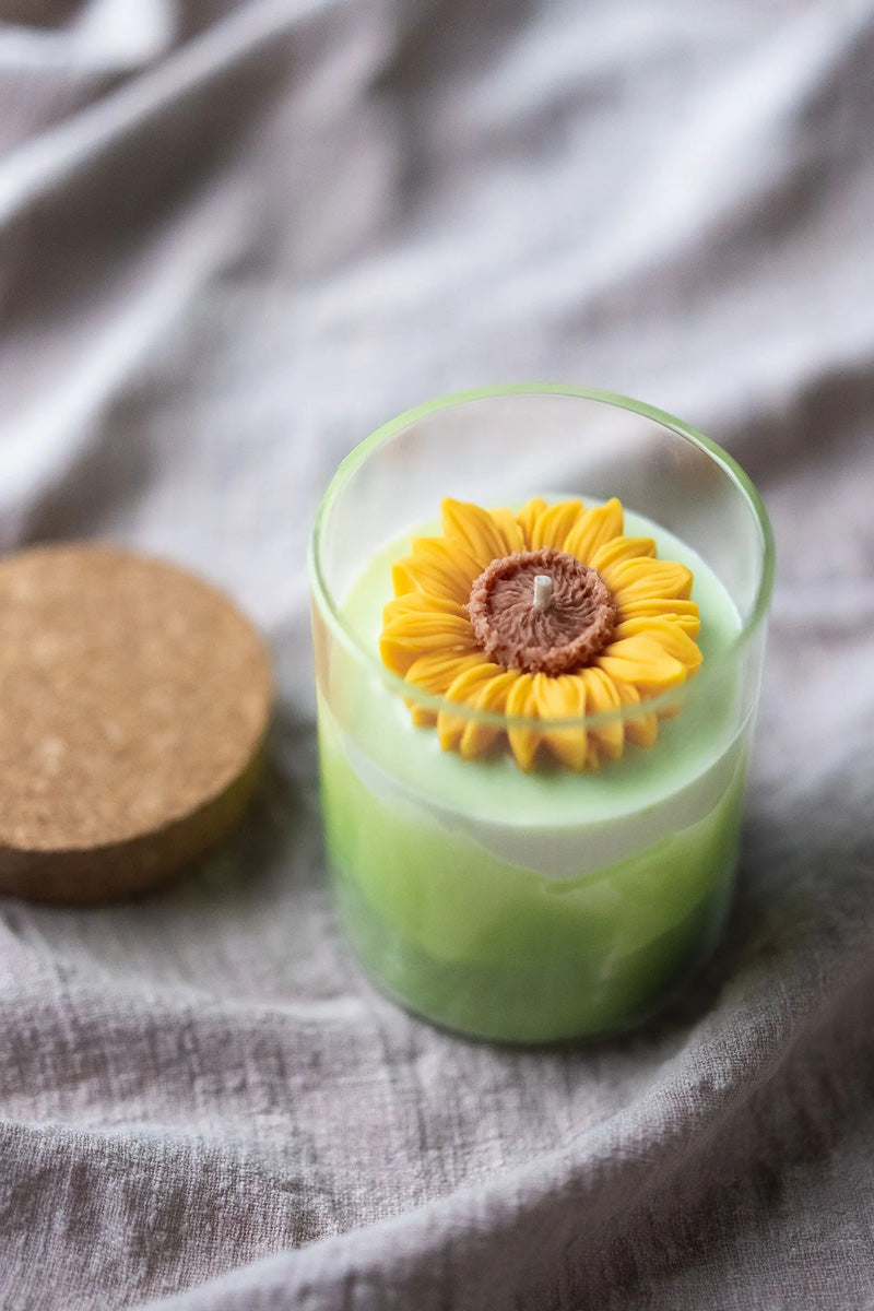 Sunflower Candle