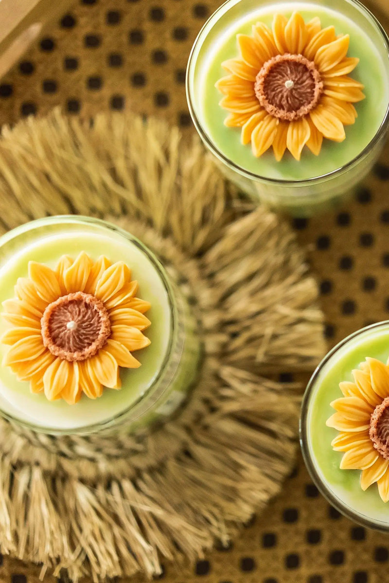 Sunflower Candle